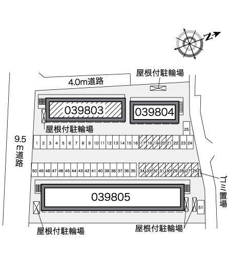 エスポアールⅡ(39803)の駐車配置図