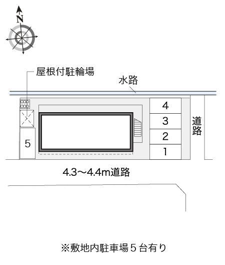 ラフィーネⅡ(20932)の駐車配置図