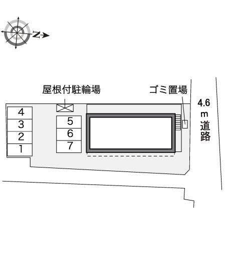 デュオ(30334)の駐車配置図