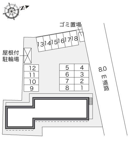 リオグランデ(33352)の駐車配置図