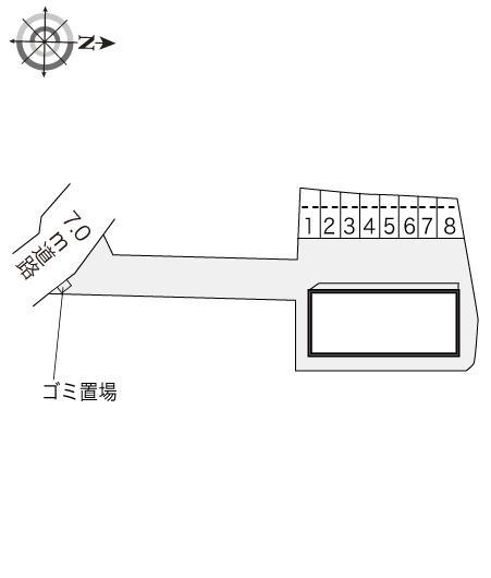 ＭＭＳ美(23421)の駐車配置図