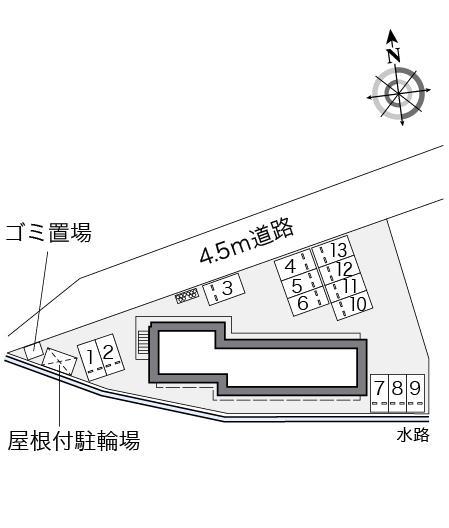 パストラル(25327)の駐車配置図