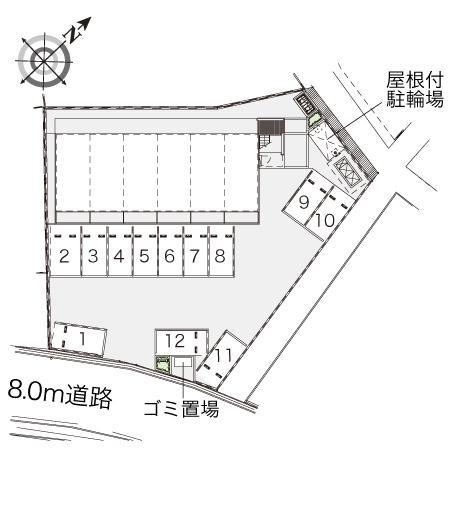 アウローラ(41705)の駐車配置図