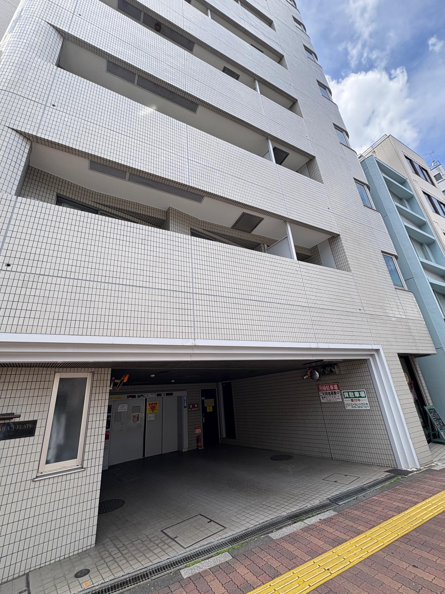 小石川Jフラッツ　駐車場の外観・駐車場イメージ2枚目