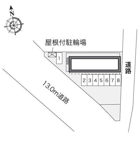 袋井駅南(33561)の駐車配置図