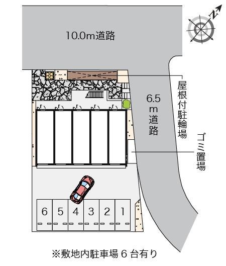 クレイノリライ(58098)の駐車配置図