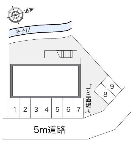ＲＩＶＡ(13691)の駐車配置図