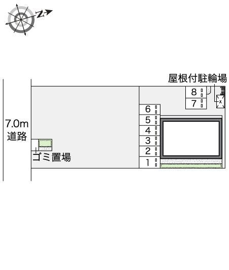 住吉(45057)の駐車配置図