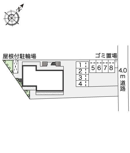 ＨＫ寿町(44680)の駐車配置図