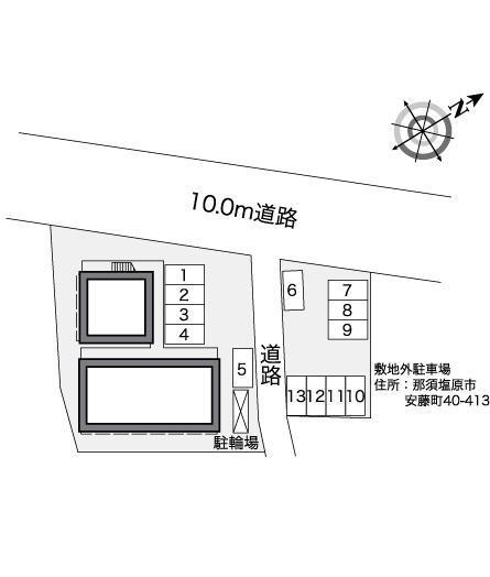 Ｃｈｒｉｓｔ(25371)の駐車配置図