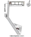 レオネクストサンパーク　三良(53084) 敷地外駐車場の駐車場