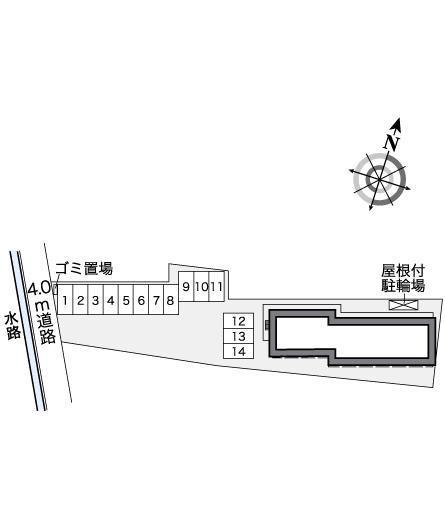 蛍(26825)の駐車配置図
