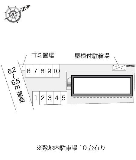 さぎしまⅢ(17996)の駐車配置図