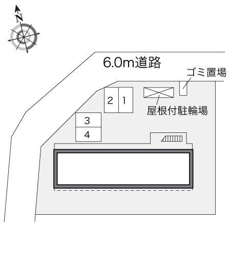 シェソワⅡ(23977)の駐車配置図