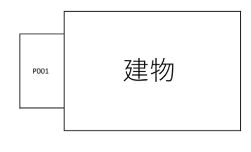 芙蓉ハイツ駐車場の駐車配置図