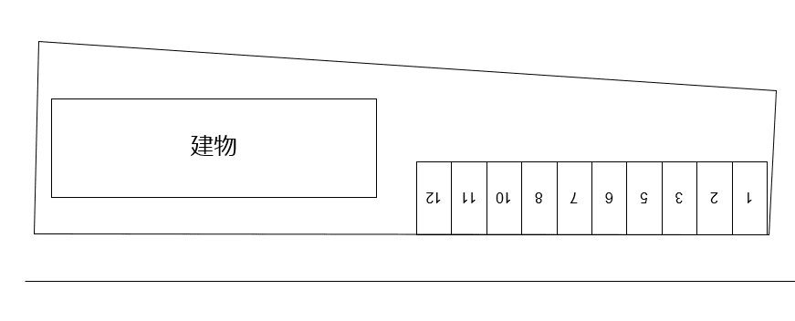 ＪＯＹパレスの駐車配置図