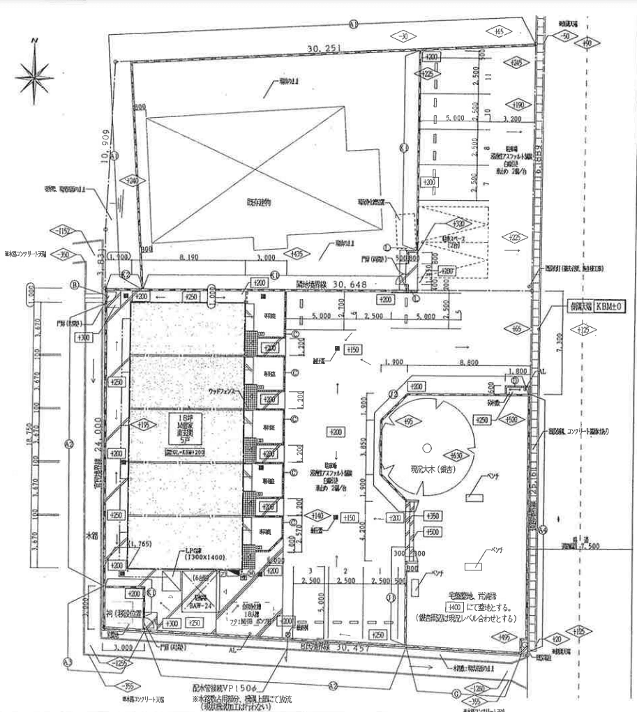 ｇｒａｎｄ ｐａｒｋの駐車配置図