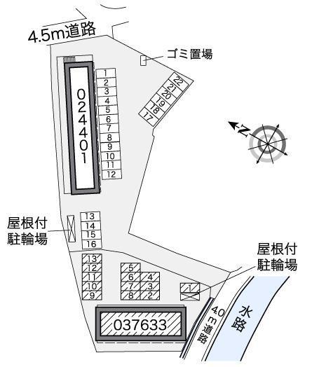 Ｐａｓｔｅｌｌｏ　Ⅱ(37633)の駐車配置図