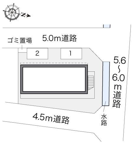 ＡＳＡＨＩ(18370)の駐車配置図