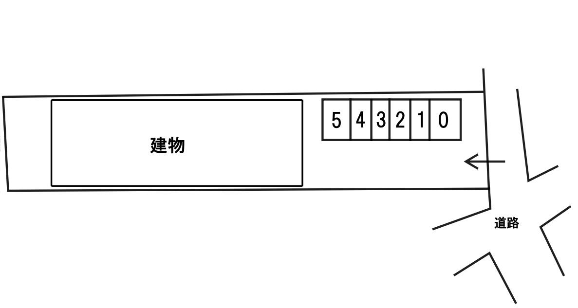 パーキング アルグラッド野田駅前の駐車配置図