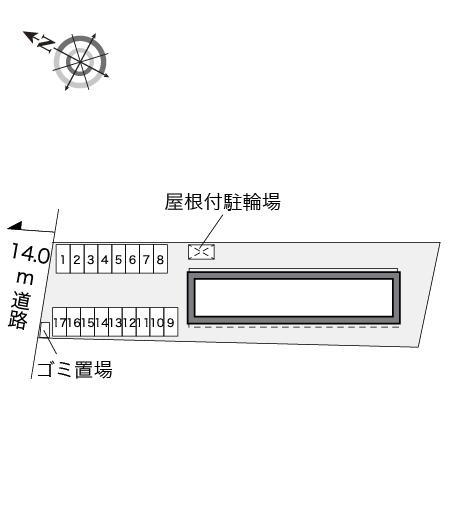 Ｋｅｎ(31901)の駐車配置図