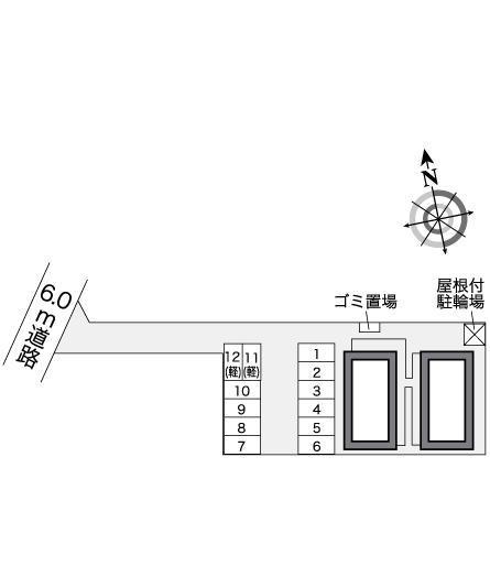 サンクラ(25775)の駐車配置図