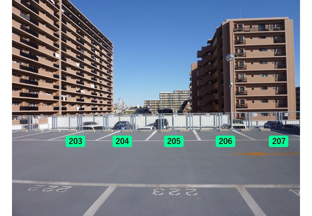 西尾久８丁目駐車場の外観・駐車場イメージ2枚目