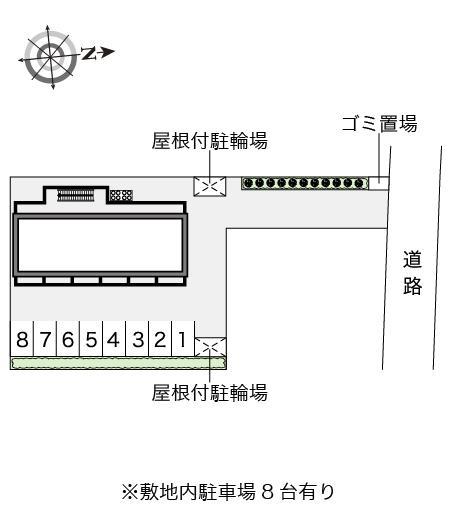 Ｏｎｔｈｅｗｉｎｇ(14327)の駐車配置図