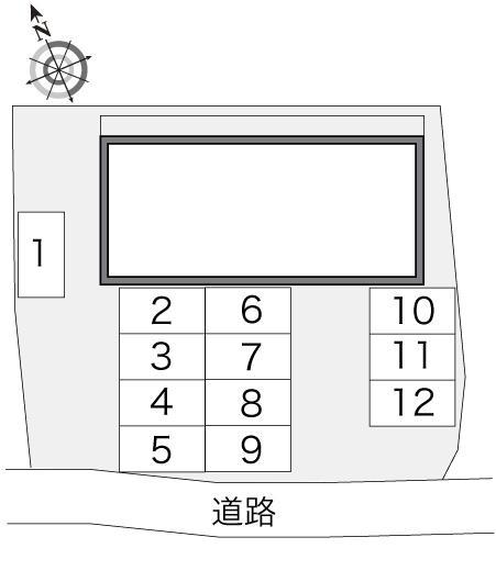 拓(22294)の駐車配置図