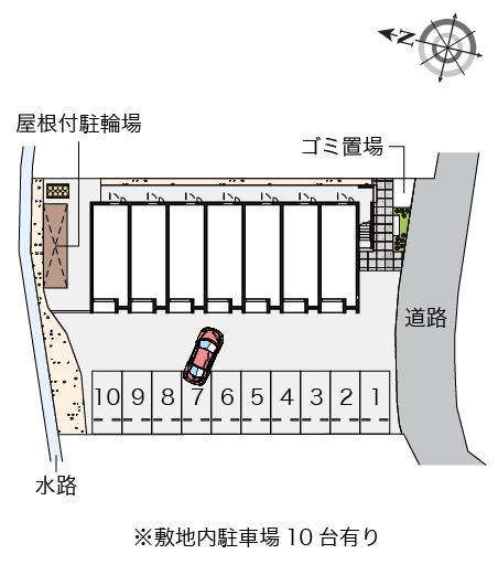 カミツレ(55174)の駐車配置図