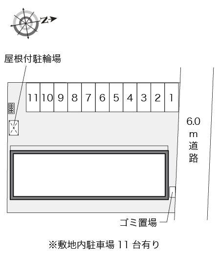 ハニー(22763)の駐車配置図