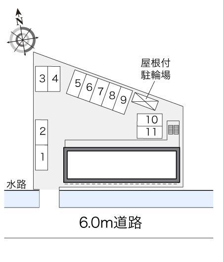 マユリカⅣ(28910)の駐車配置図