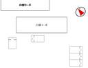 白銀コーポの駐車場