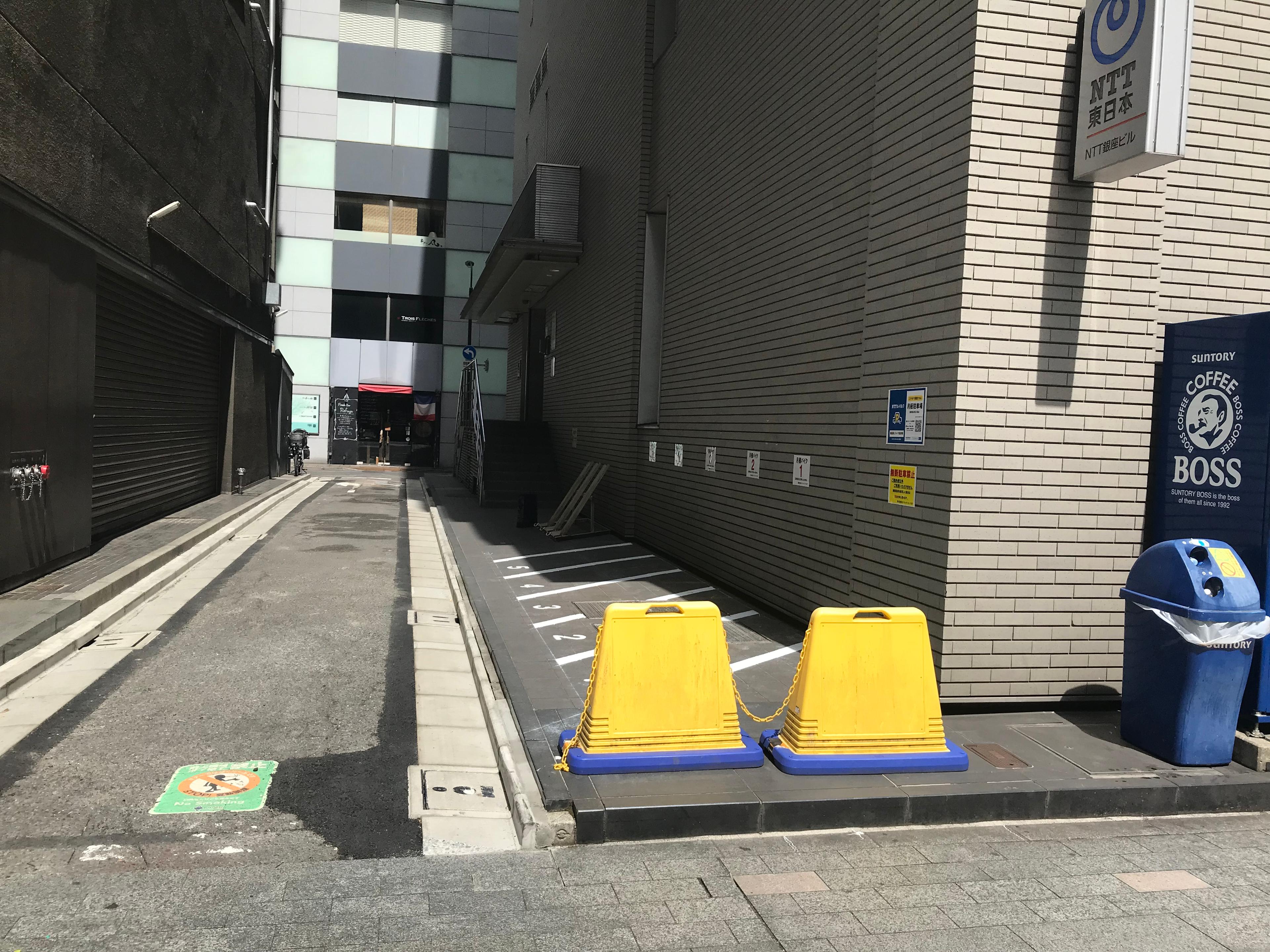 銀座第1バイク駐車場の外観・駐車場イメージ2枚目
