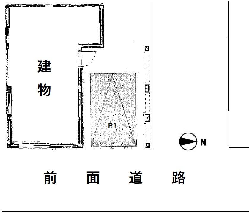 ｱﾙｽ･K駐車場の駐車配置図
