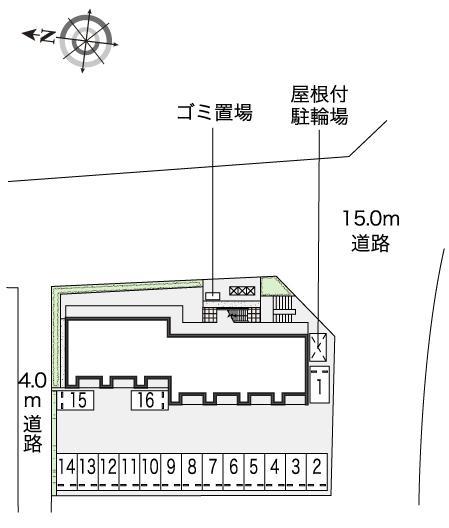レイルリンク(47797)の駐車配置図