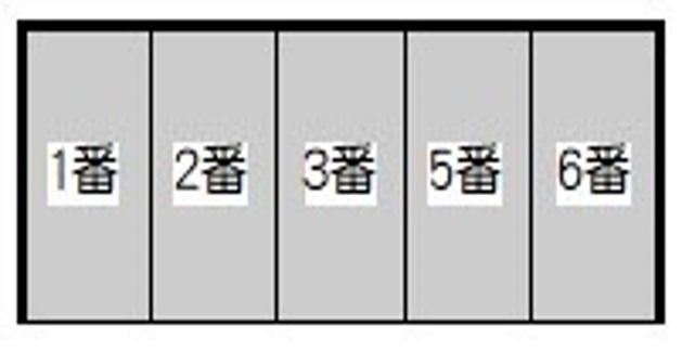 SUNRISE・大褄の駐車配置図