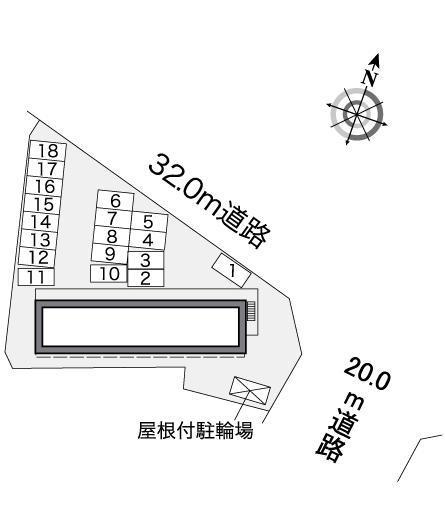 もとやしき(39415)の駐車配置図