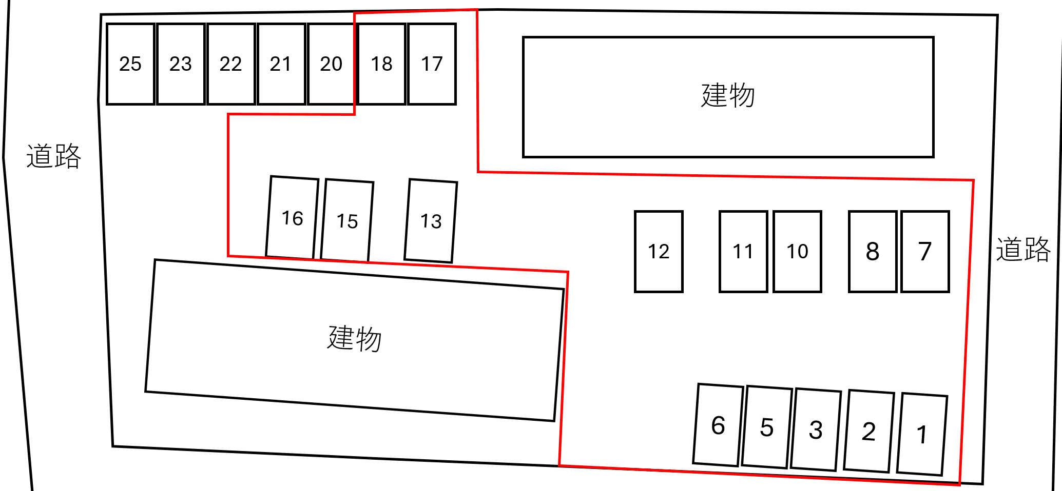 Ｍａｉｓｏｎ　ＫＮ　Ａの駐車配置図