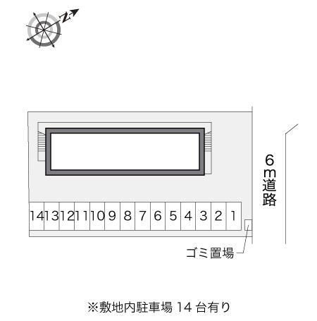 プロシード２(12673)の駐車配置図