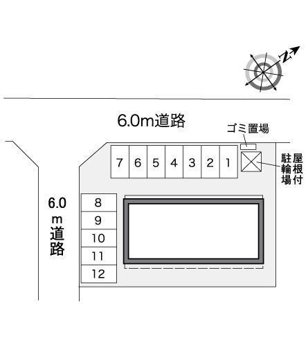 嶋(39318)の駐車配置図