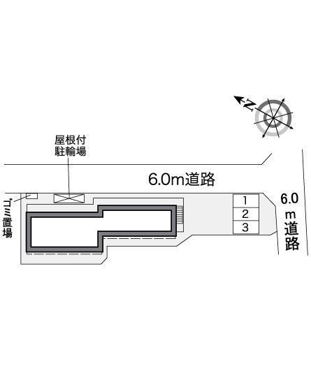 ラボール　Ⅰ(38968)の駐車配置図