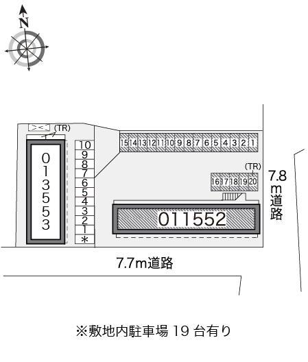 プレミール(11552)の駐車配置図