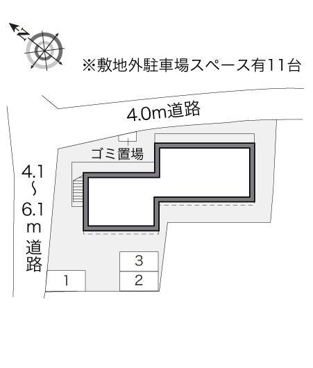 ＭＩＹＯⅡ(20511)の駐車配置図