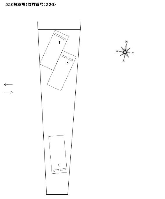 J-226の駐車配置図
