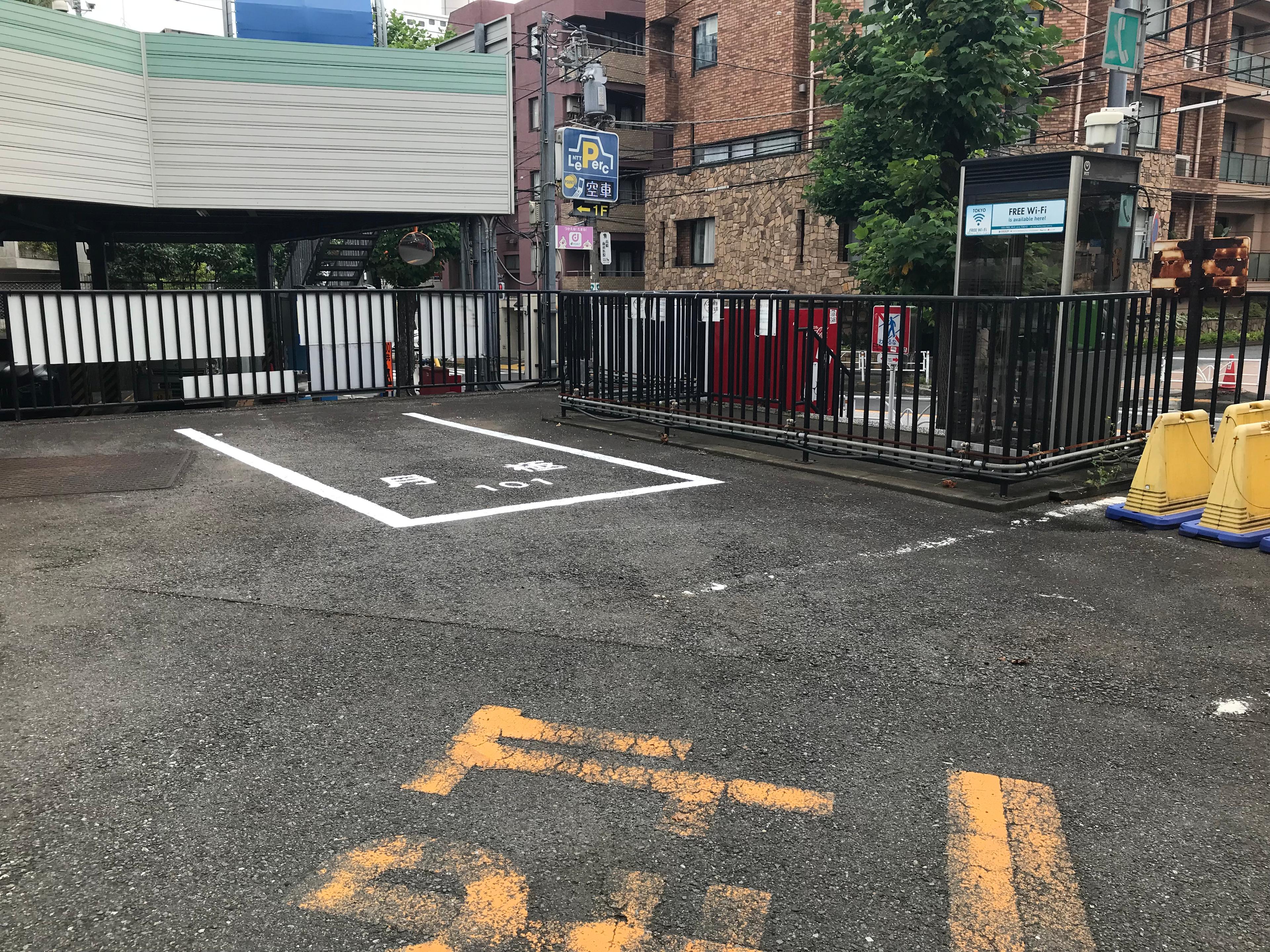 代官山第1駐車場の外観・駐車場イメージ1枚目