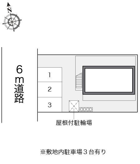 エクセル・Ｍ(14998)の駐車配置図