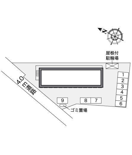 ピエール(25653)の駐車配置図