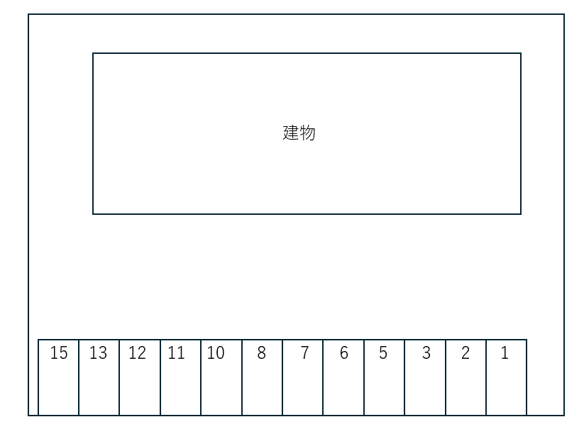 フォーリア 輝の駐車配置図