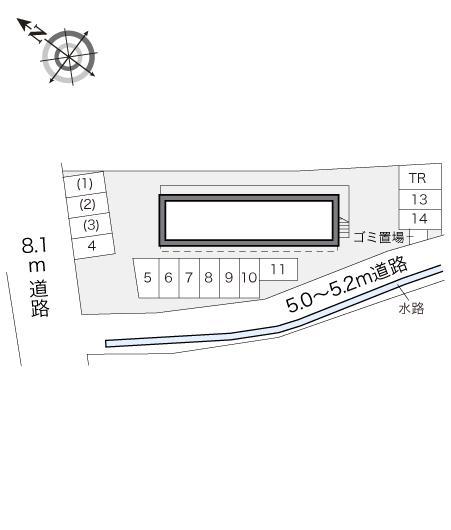 ルナール(16423)の駐車配置図